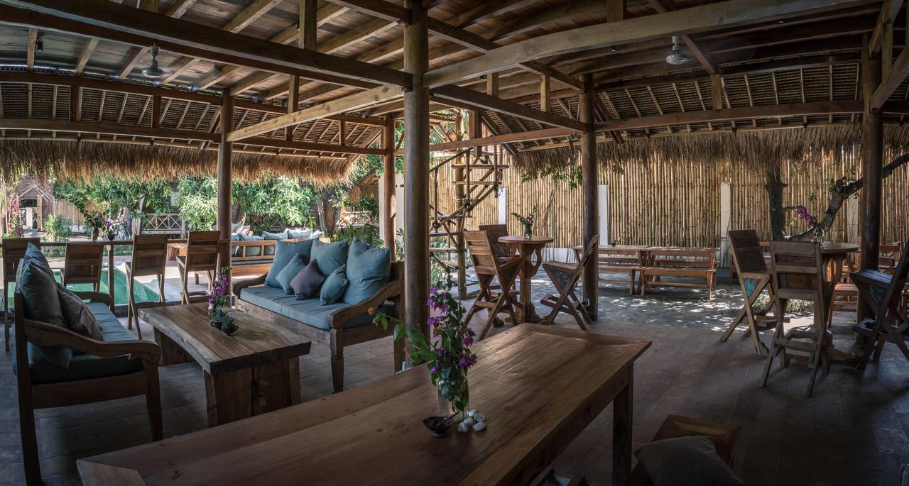 Flowers & Fire Yoga Garden Gili Air Exteriér fotografie